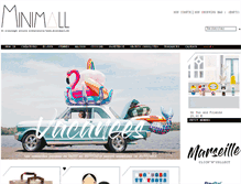Tablet Screenshot of minimall.fr